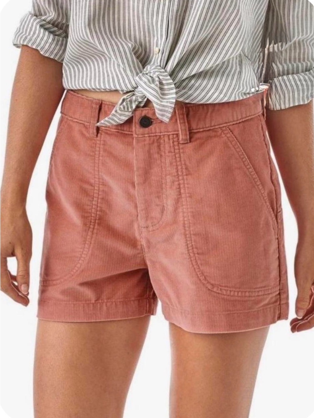 Patagonia Women's stand up Corduroy Shorts in Dusty Rose